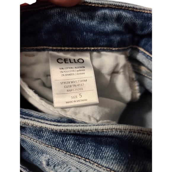 Cello Ruby High Rise Cut Hem Skinny - Picture 8 of 8